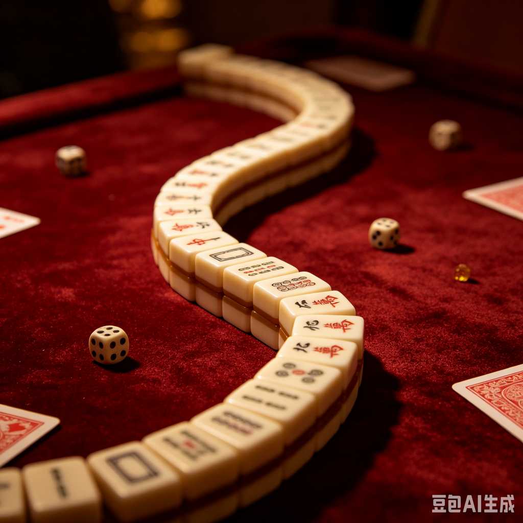 colorful mini mahjong tiles
